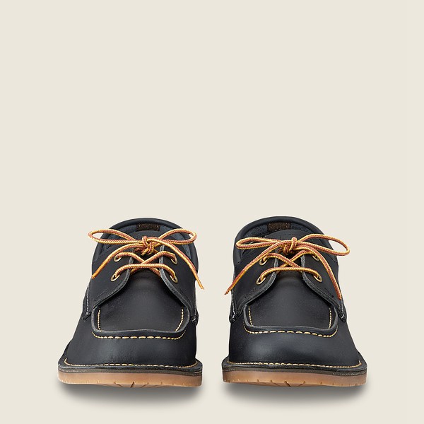 Red Wing Oxford Hombre Azul Marino - Weekender Camp Moc - Portage Cuero - 059-ZTMIGJ